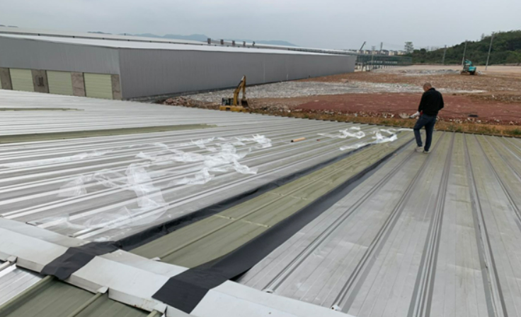 宝山厂房屋面防水维修案例